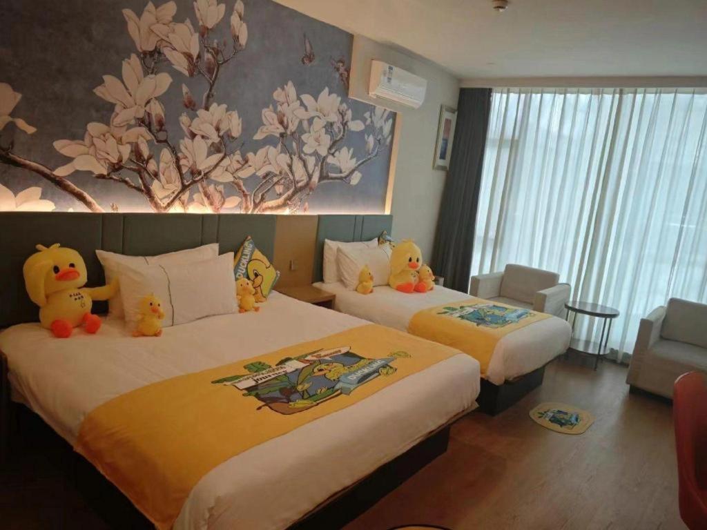 Magnotel Hotel Shanghai Railway Station Magnolia Plaza Eksteriør billede