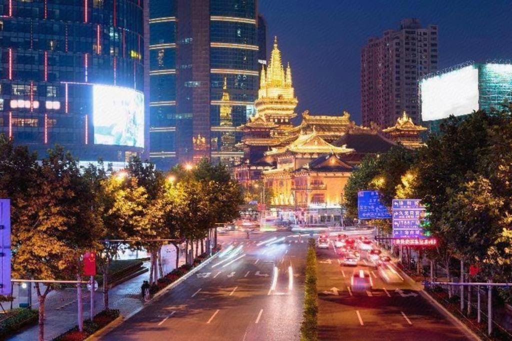 Magnotel Hotel Shanghai Railway Station Magnolia Plaza Eksteriør billede