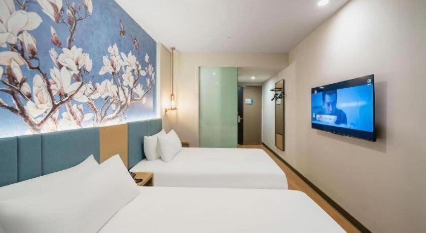 Magnotel Hotel Shanghai Railway Station Magnolia Plaza Eksteriør billede